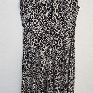 Leopard Print Maxi Dress